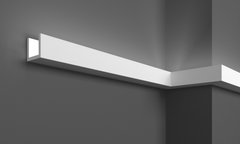 Молдинг полімерний для LED освітлення Grand Decor KH 901