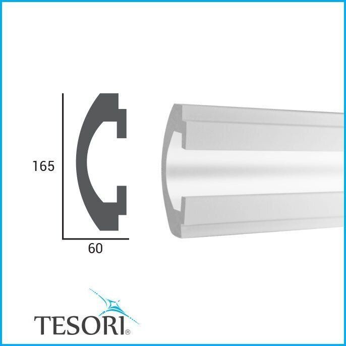 Карниз для LED освітлення серія D Tesori KD 112