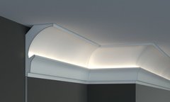 Карниз для LED освещения серия D Tesori KD 202