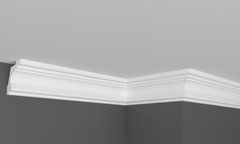 Карниз полиуретановый гладкий Gaudi D&eacute;cor C 970