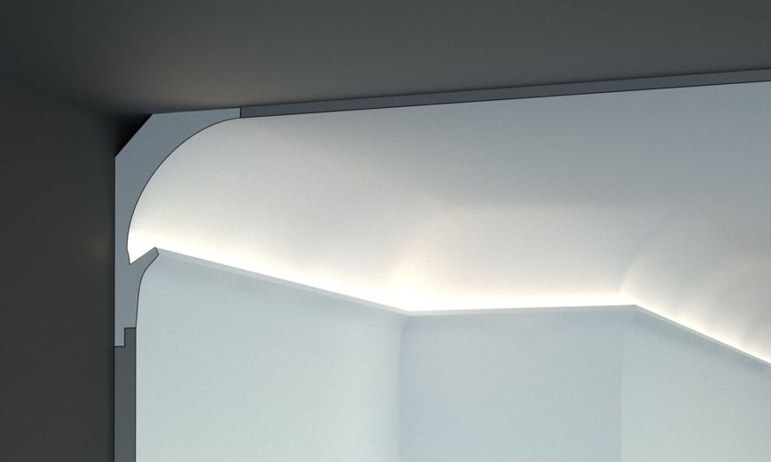 Карниз для LED освітлення серія D Tesori KD 202