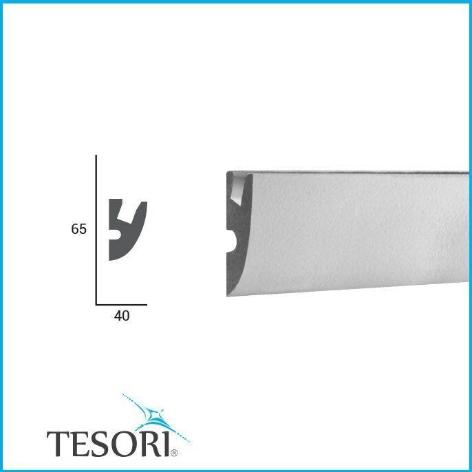 Карниз для LED освещения серия D Tesori KD 303
