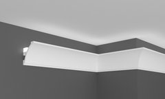 Карниз полімерний для LED освітлення Grand Decor KH 904