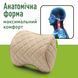 Автомобильный подголовник Comfort Trip AMF 001-8 250x200x100 из экокожи бежевый