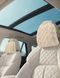 Автомобільний підголівник Comfort Trip AMF 004-5 225х245х60 з екошкіри бежевий