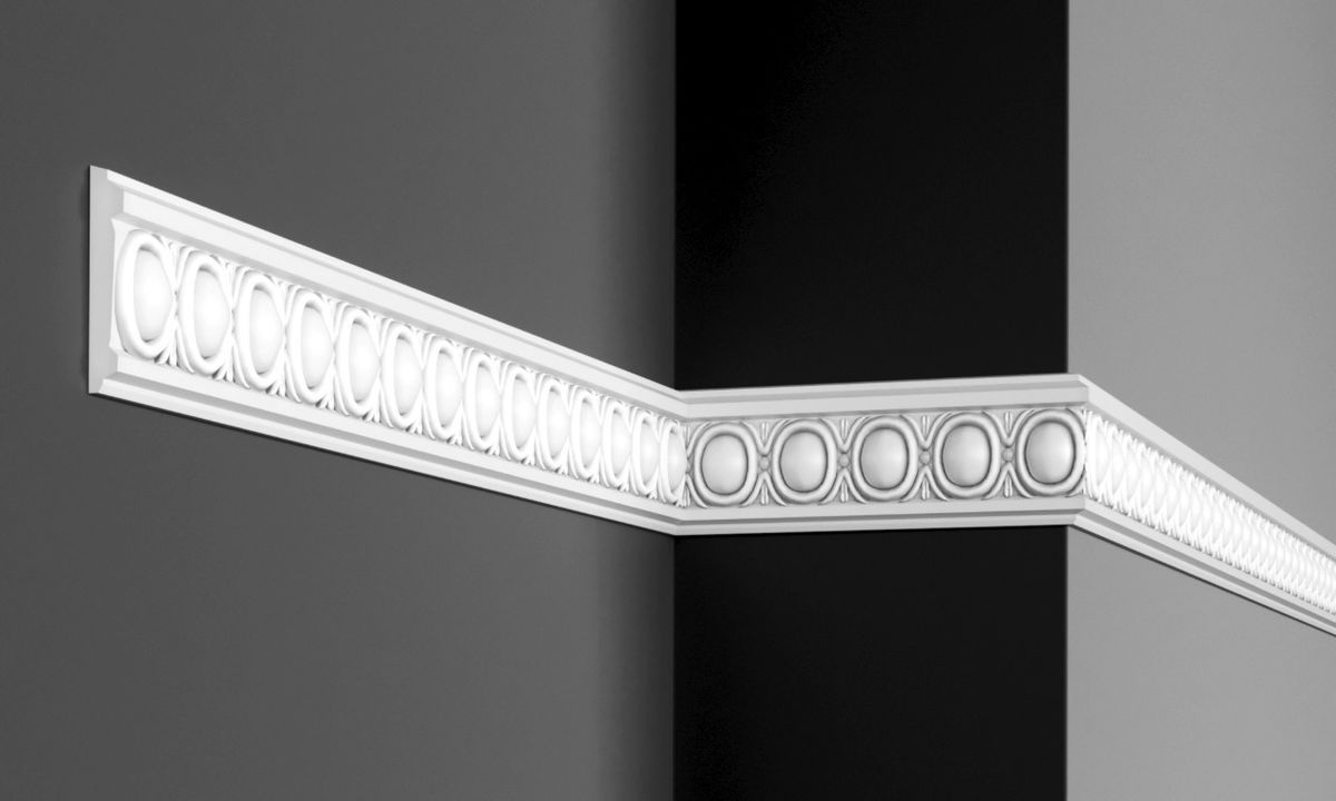 Молдинг поліуретановий з орнаментом Gaudi Decor CR 602