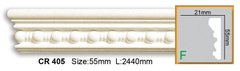 Молдинг полиуретановый с орнаментом Gaudi Decor CR 405 Flexi