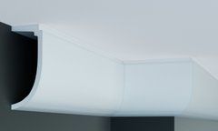 Карниз полиуретановый гладкий Gaudi Decor P 882